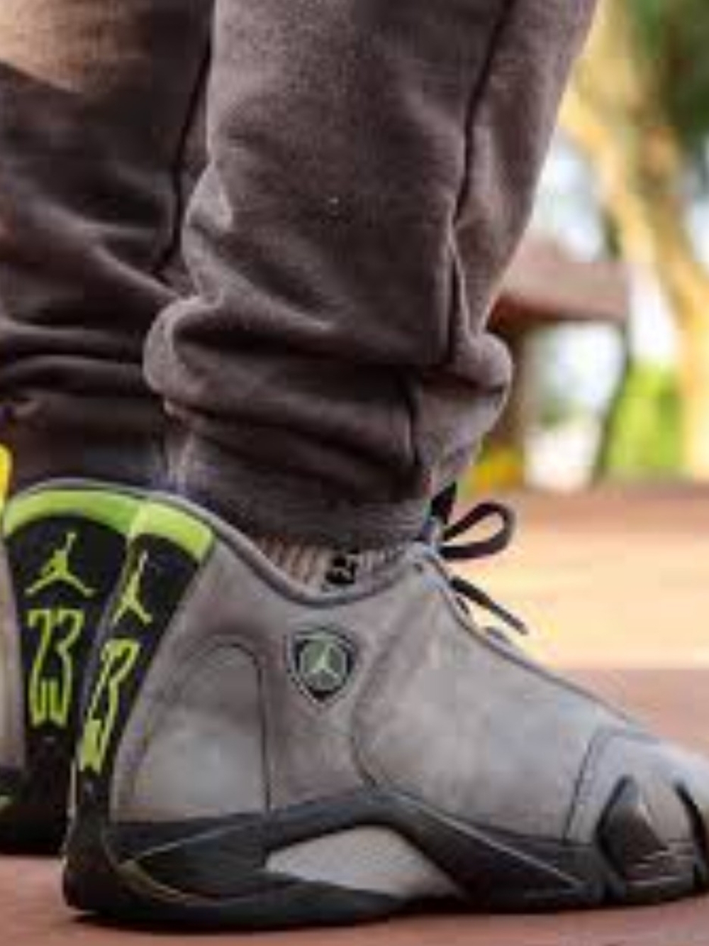 Nike Air Jordan 14 Retro Chartreuse | Size 14/Vintage/NWB